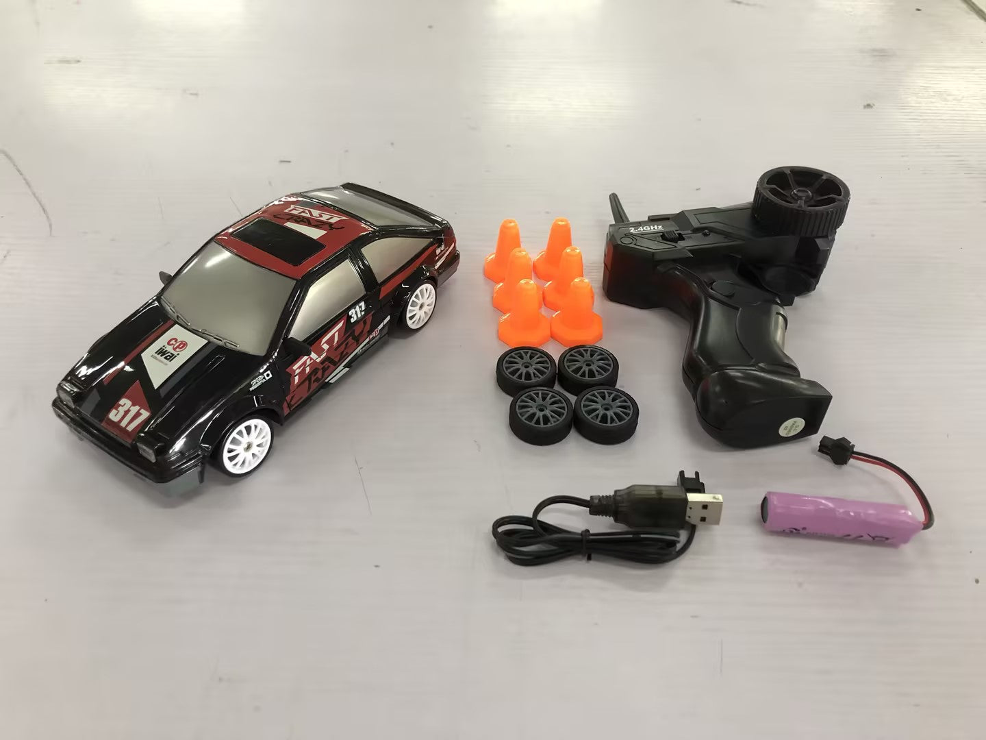 TurboDrift X 4WD RC Racing Car – 1:24 High-Speed Drift Edition