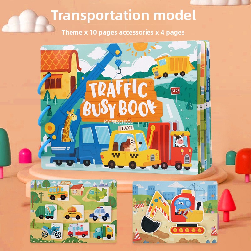 FarmFun Reusable Sticker Puzzle Book