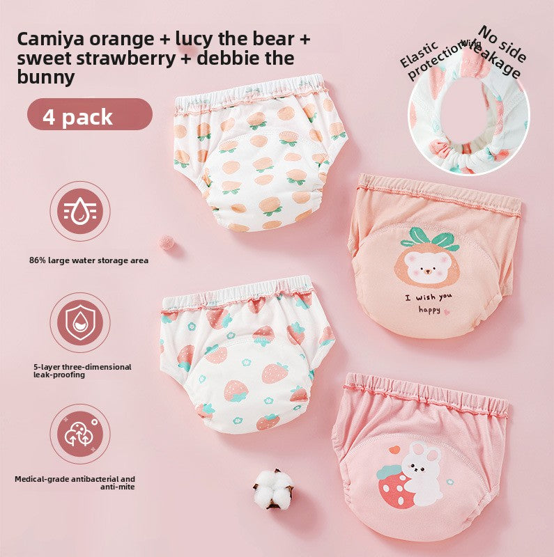 Underwear-style potty training pants