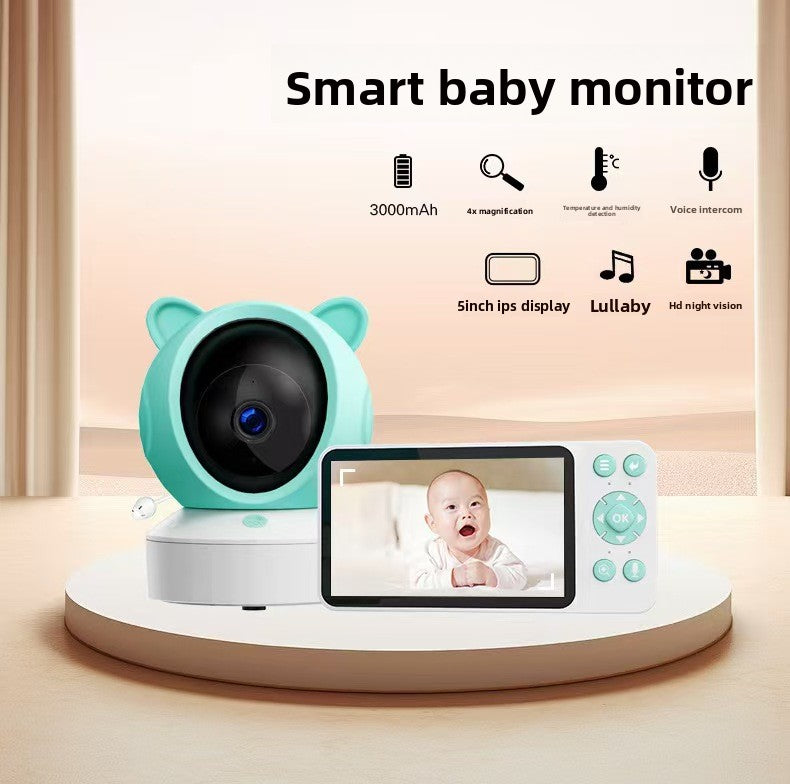 SafeView 360 HD Baby Monitor with 5” Screen & App Remote Access