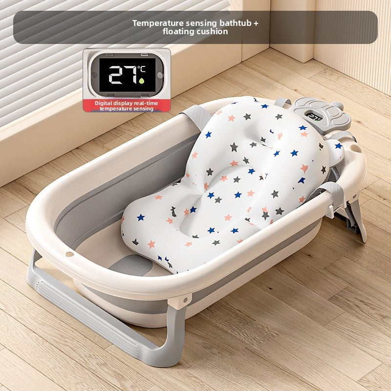 Foldable Baby Bathtub with Temperature Option
