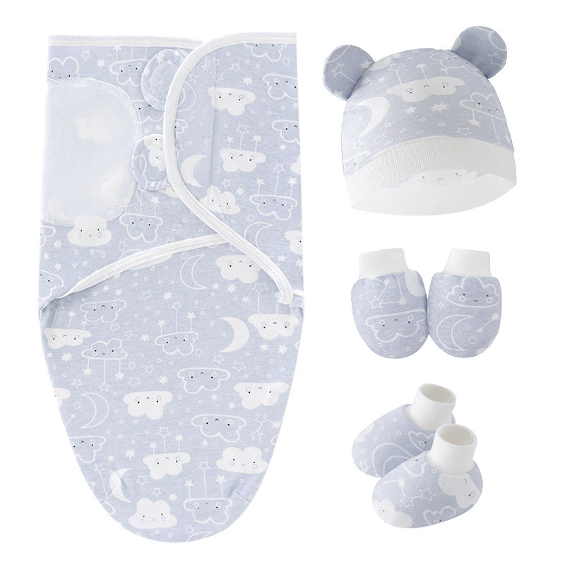 100% Cotton Newborn Cocoon Sleeping Bag – Soft, Safe & Versatile