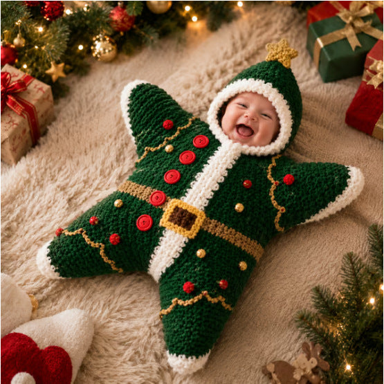 Little Star Christmas Baby Romper