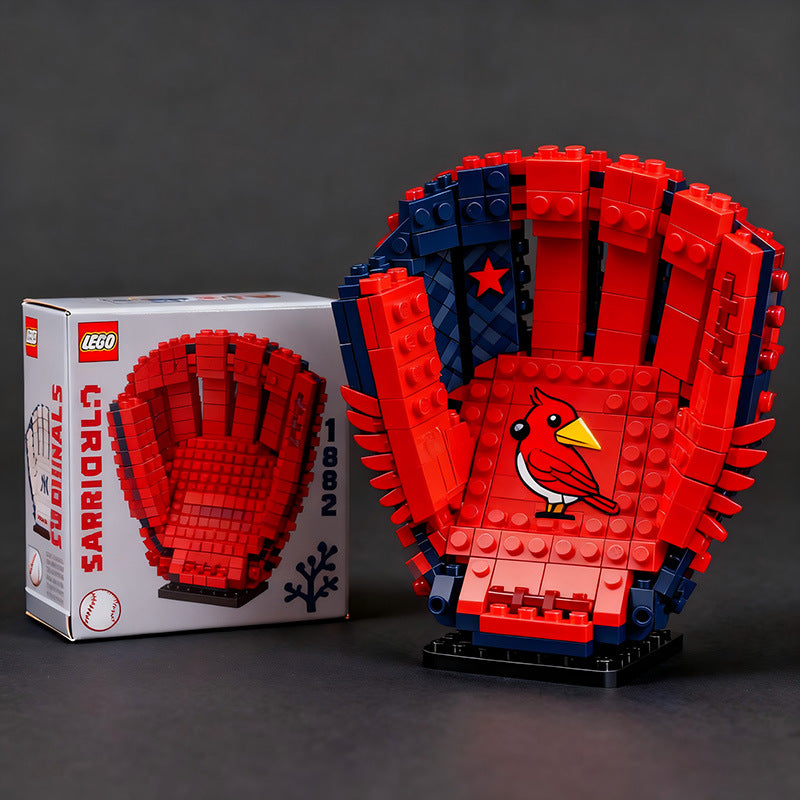 All-Star Baseball Stadium Building Block Set (800+ Pieces)