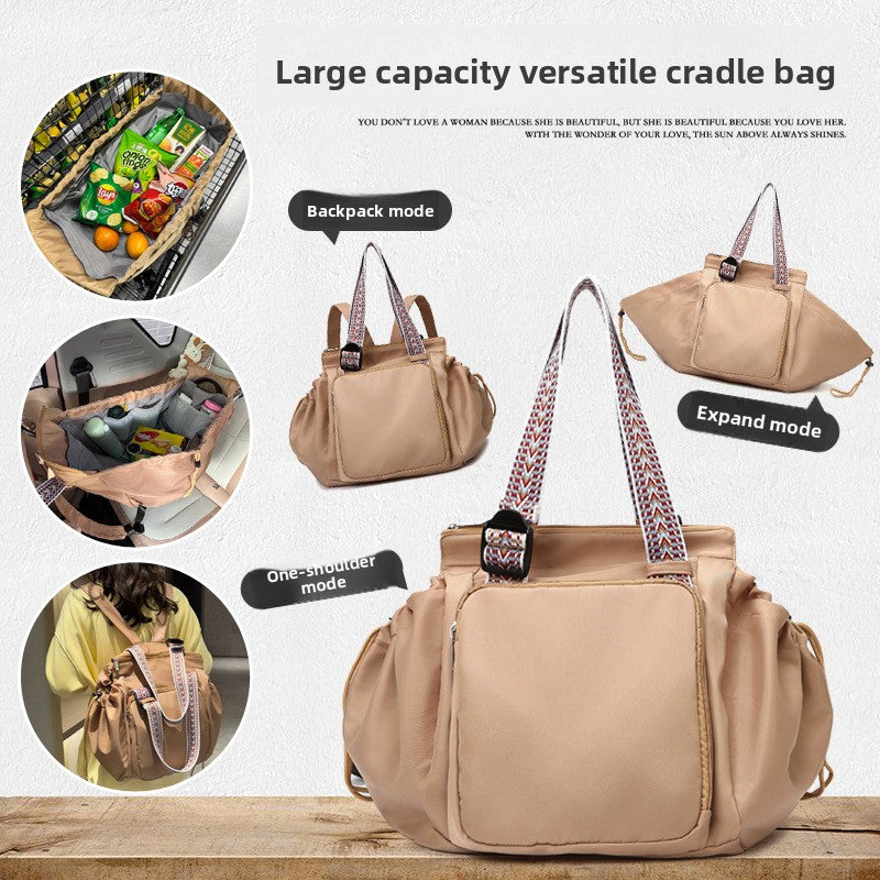 Multifunctional Mummy Bag with Portable Baby Cradle