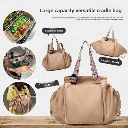 Multifunctional Mummy Bag with Portable Baby Cradle