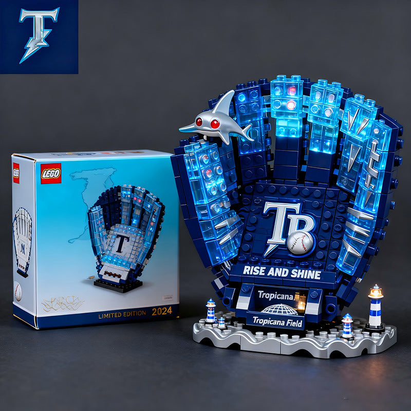 All-Star Baseball Stadium Building Block Set (800+ Pieces)