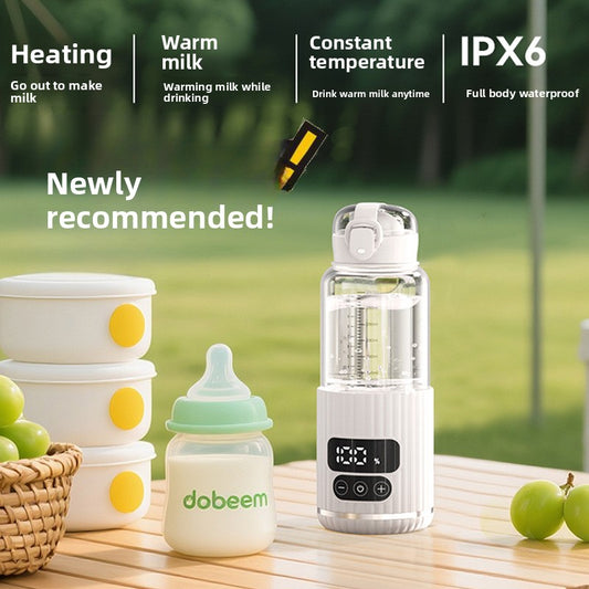 Portable Rechargeable Milk Warmer – Wireless Constant Temperature Heater