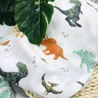 BambooHug Ultra-Soft Baby Muslin Swaddle Blanket
