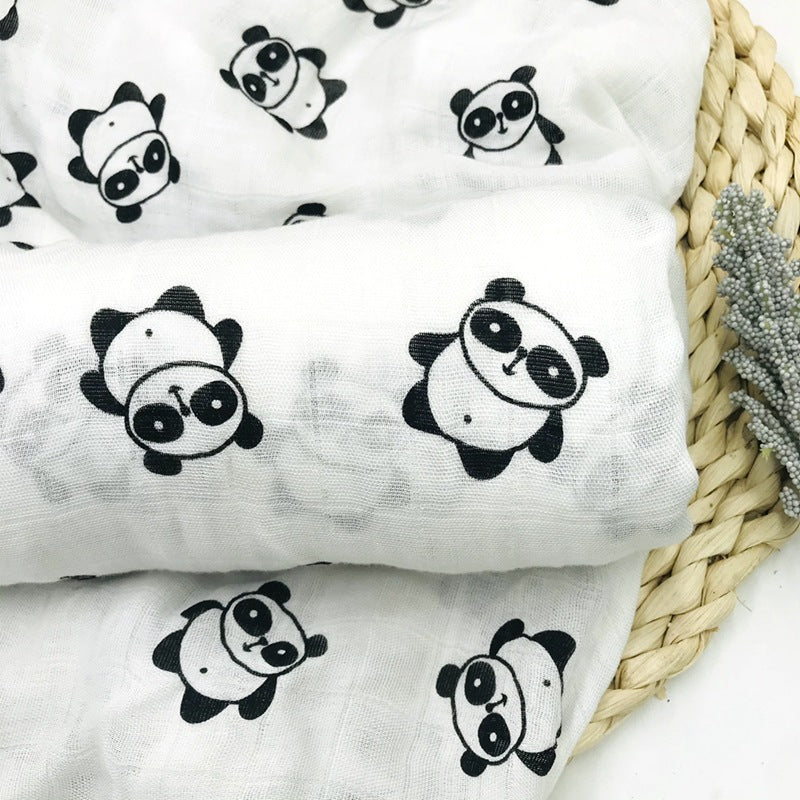 BambooHug Ultra-Soft Baby Muslin Swaddle Blanket