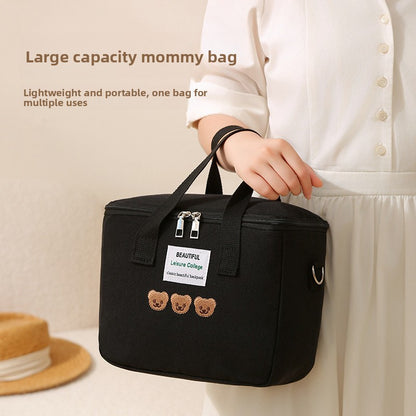 Multi-Use Insulated Canvas Organizer Bag
