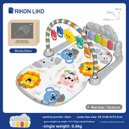 3-in-1 Baby Activity Play Gym & Kick Piano Mat