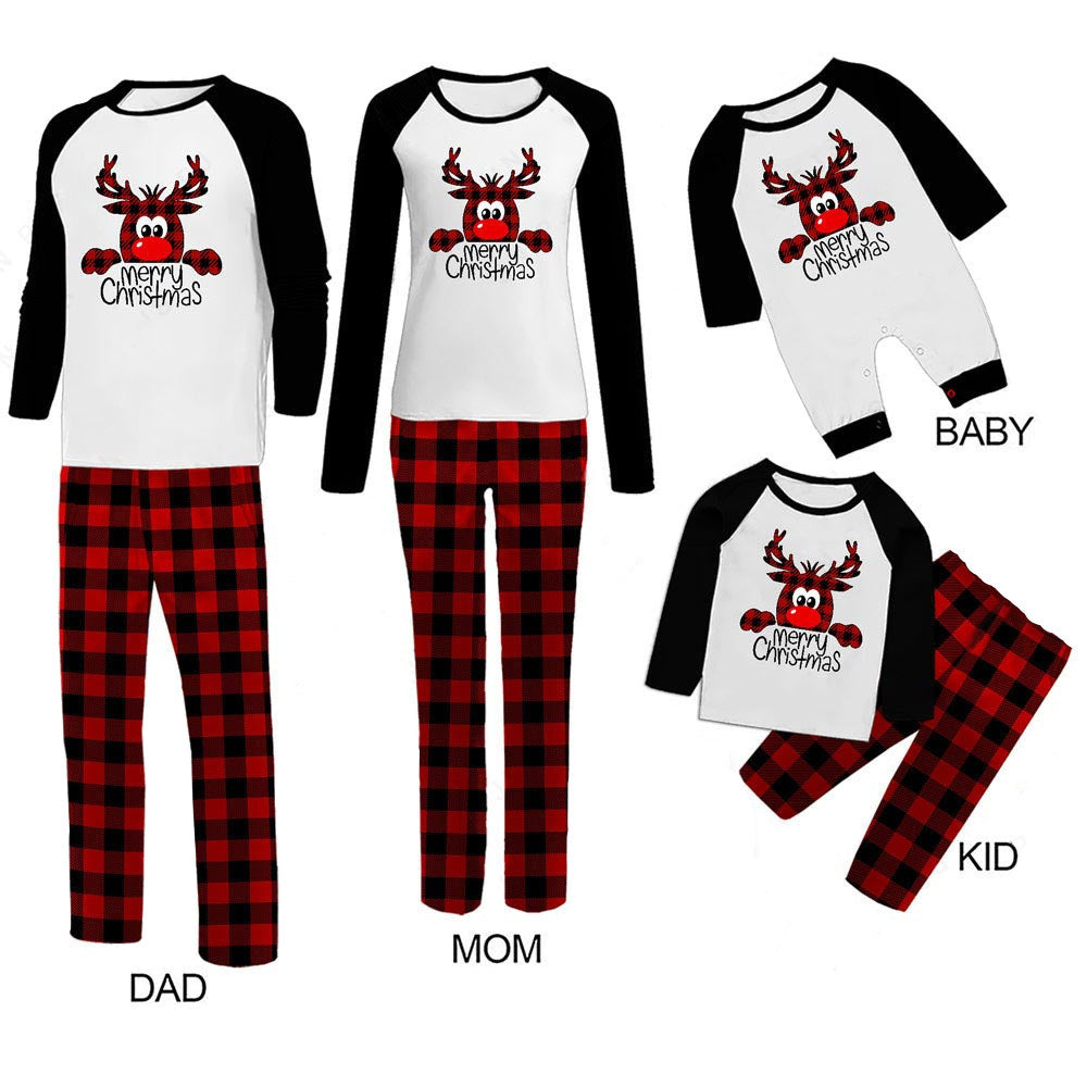 Reindeer Cozy Crew Matching Christmas Pajamas