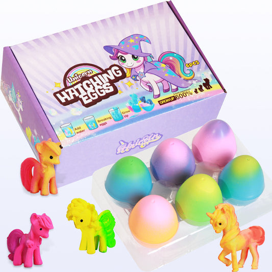 Magic Unicorn Hatching Eggs (6-Pack)