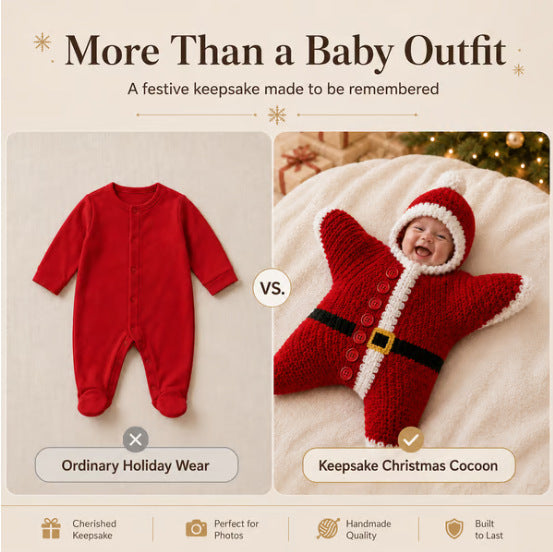 Little Star Christmas Baby Romper