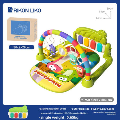 3-in-1 Baby Activity Play Gym & Kick Piano Mat