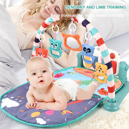 Baby Piano Play Gym & Fitness Mat (3-in-1 Activity Center)