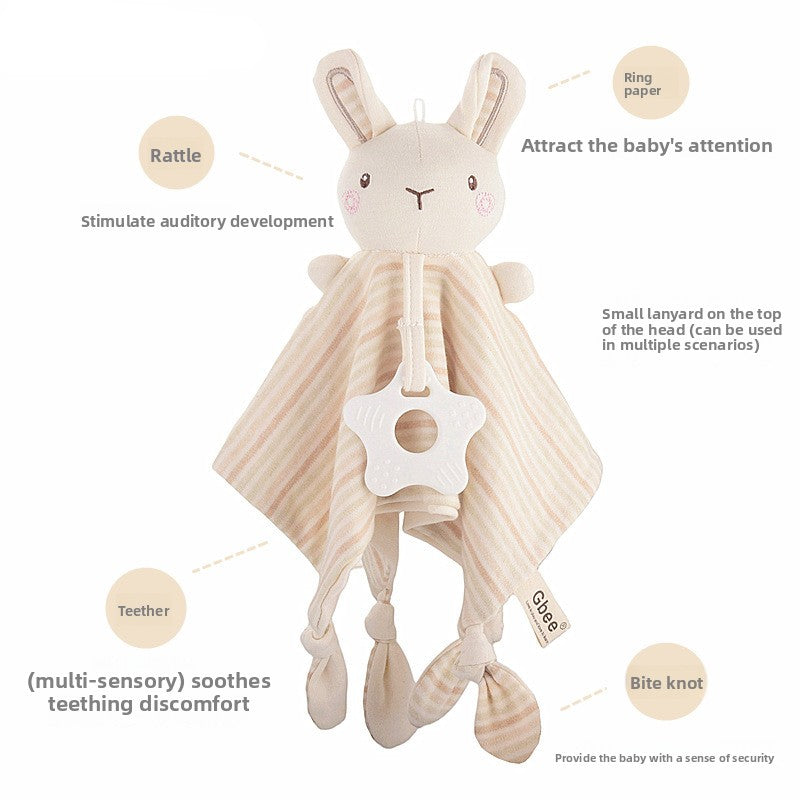 Organic Cotton Baby Teething Comfort Toy