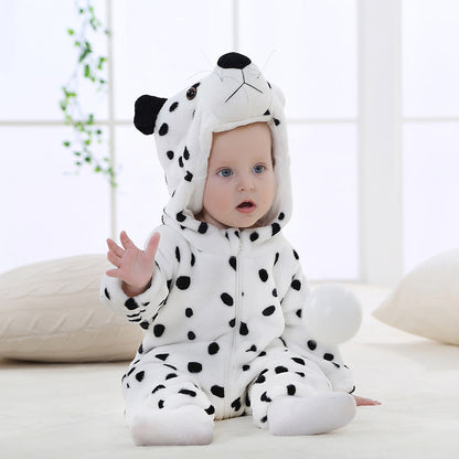 Cozy Cub Hooded Romper