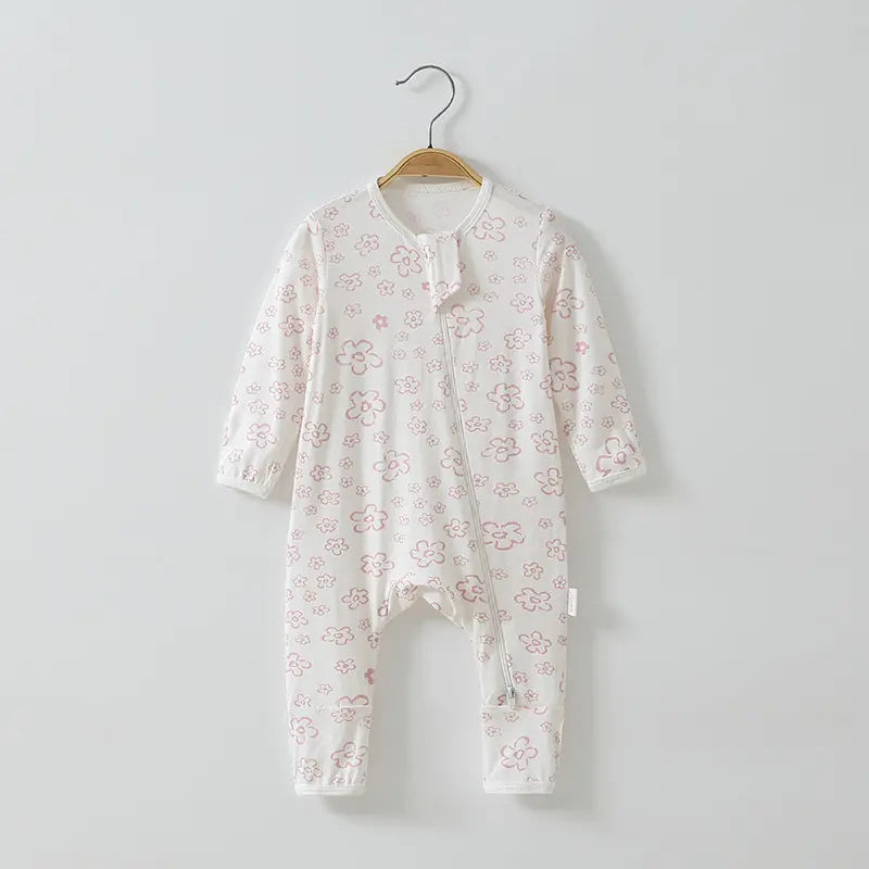 BambooHug Baby Zip Romper