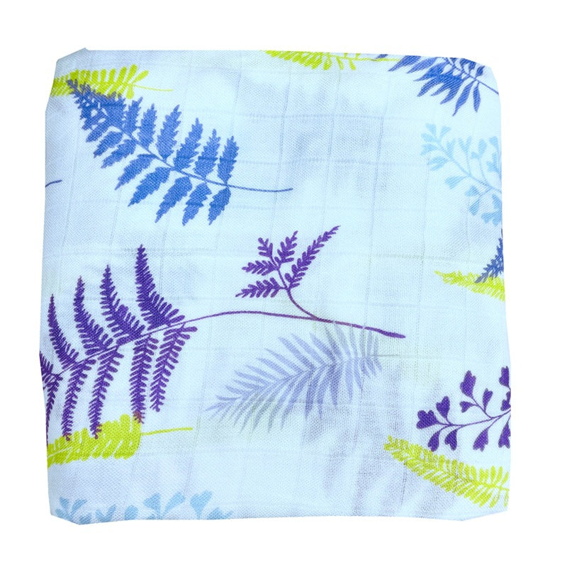 BambooHug Ultra-Soft Baby Muslin Swaddle Blanket