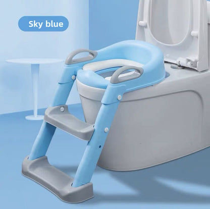 Adjustable Kids Toilet Training Seat with Ladder