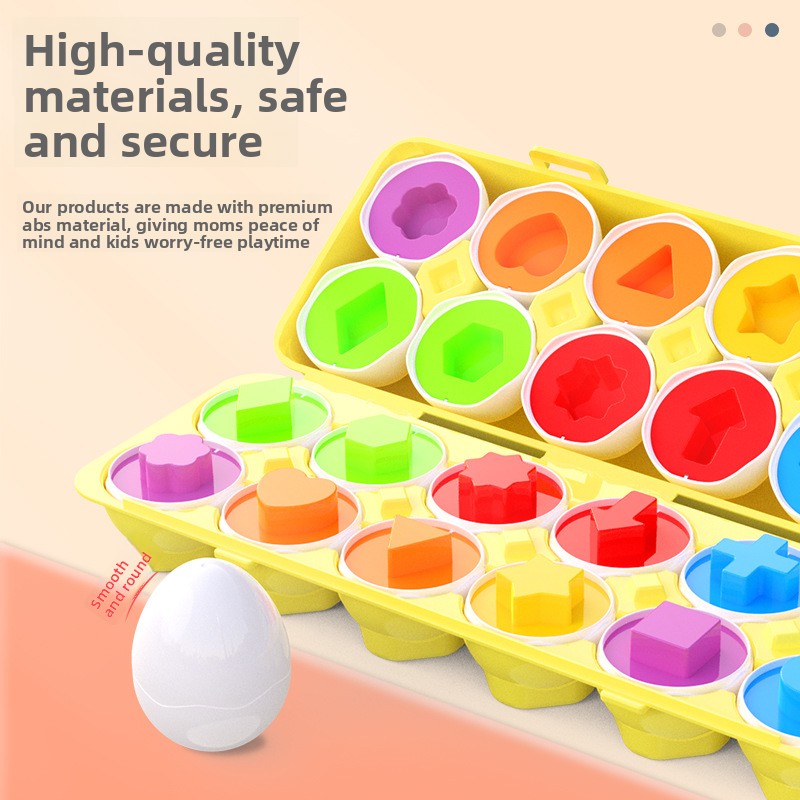Montessori Matching Eggs