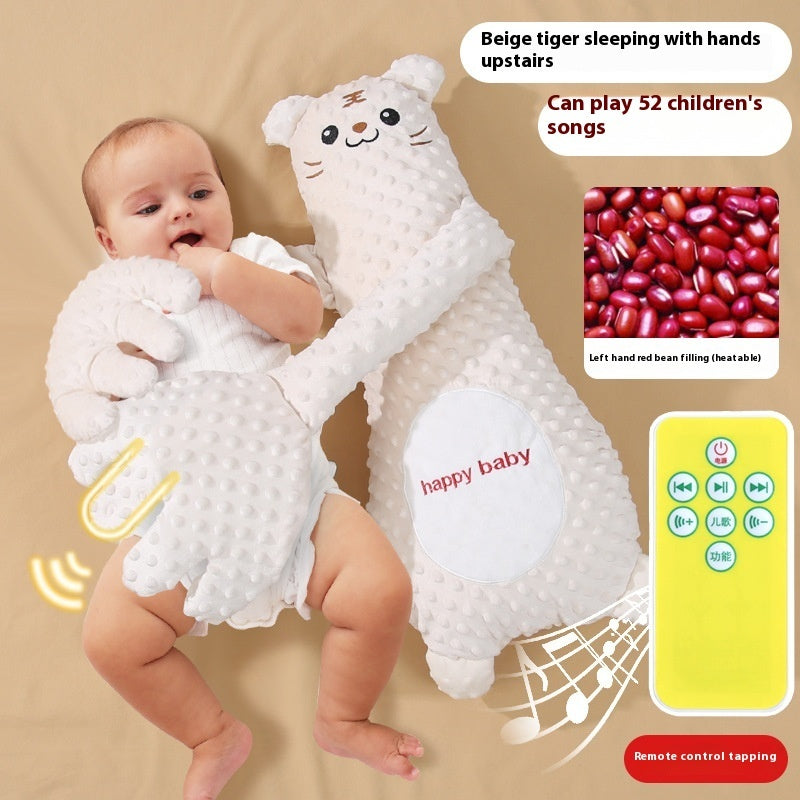 Newborn Exhaust & Soothing Patting Pillow – Remote Controlled Plush Toy