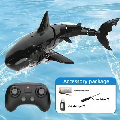 Remote-controlled shark toy