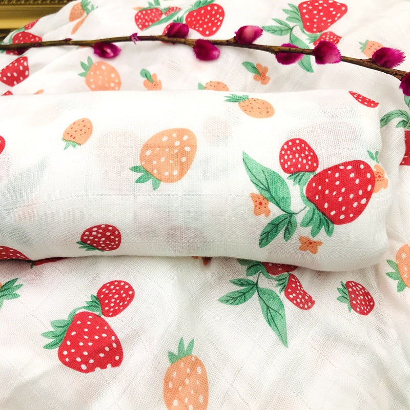 BambooHug Ultra-Soft Baby Muslin Swaddle Blanket