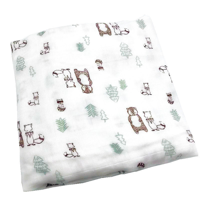 BambooHug Ultra-Soft Baby Muslin Swaddle Blanket