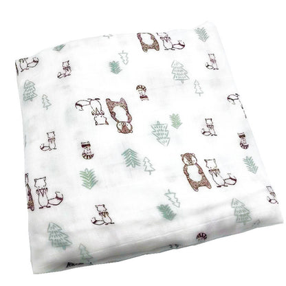 BambooHug Ultra-Soft Baby Muslin Swaddle Blanket