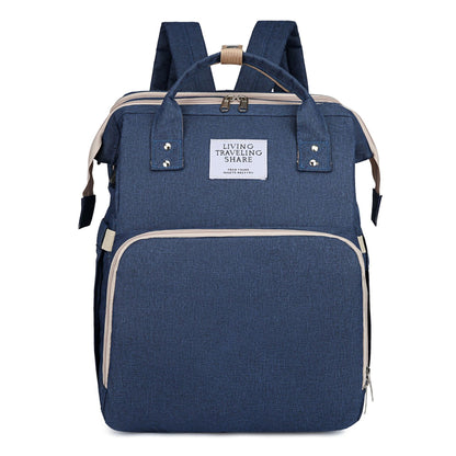 3-in-1 Foldable Baby Crib Backpack