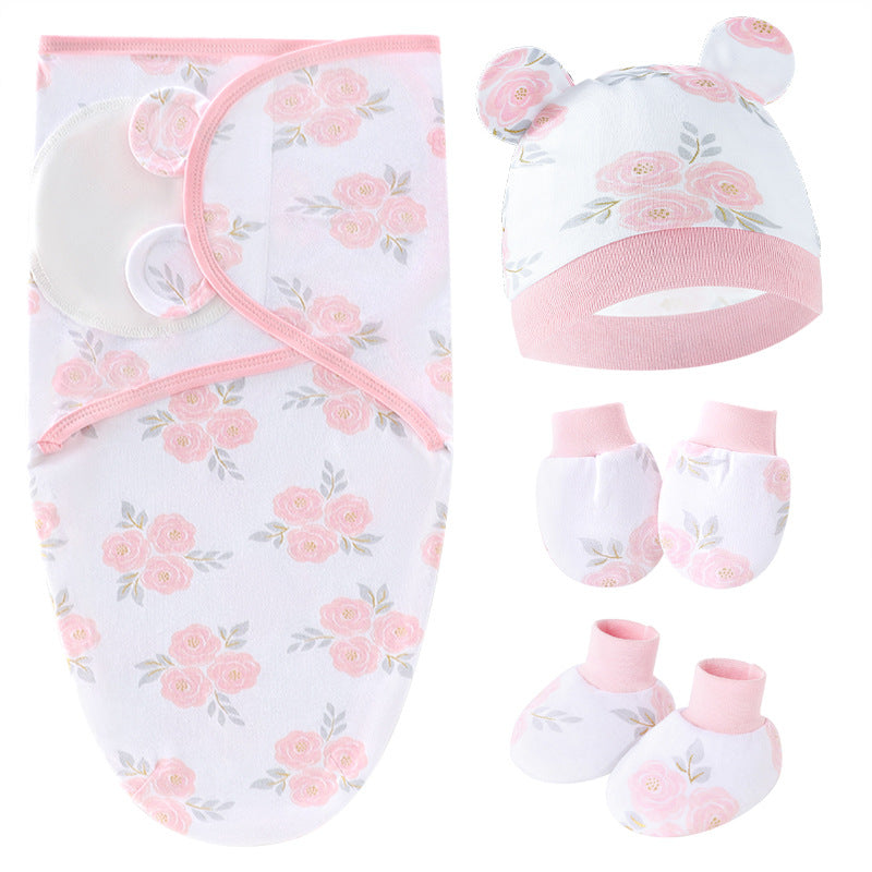 100% Cotton Newborn Cocoon Sleeping Bag – Soft, Safe & Versatile