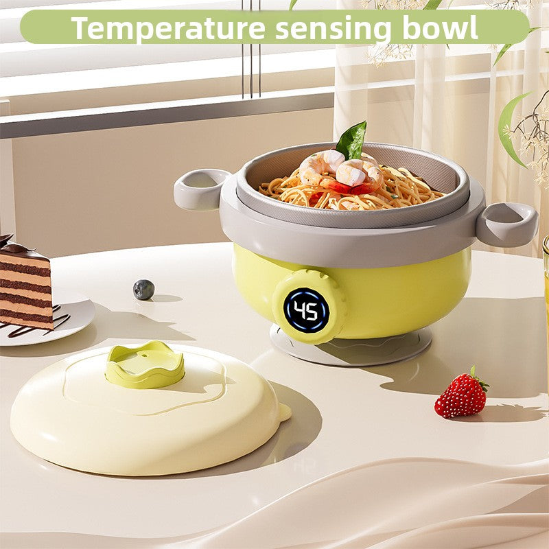 Insulated Baby Food Bowl with Temperature Display