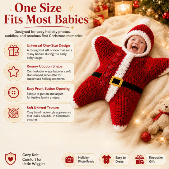 Little Star Christmas Baby Romper
