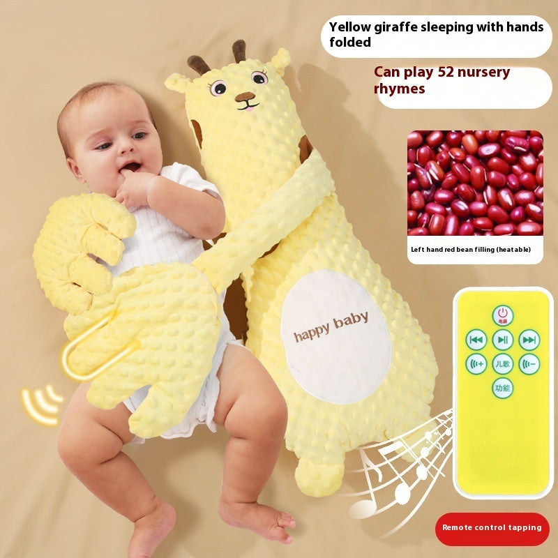 Newborn Exhaust & Soothing Patting Pillow – Remote Controlled Plush Toy