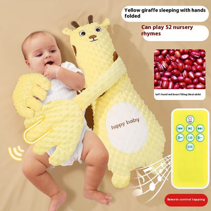 Newborn Exhaust & Soothing Patting Pillow – Remote Controlled Plush Toy