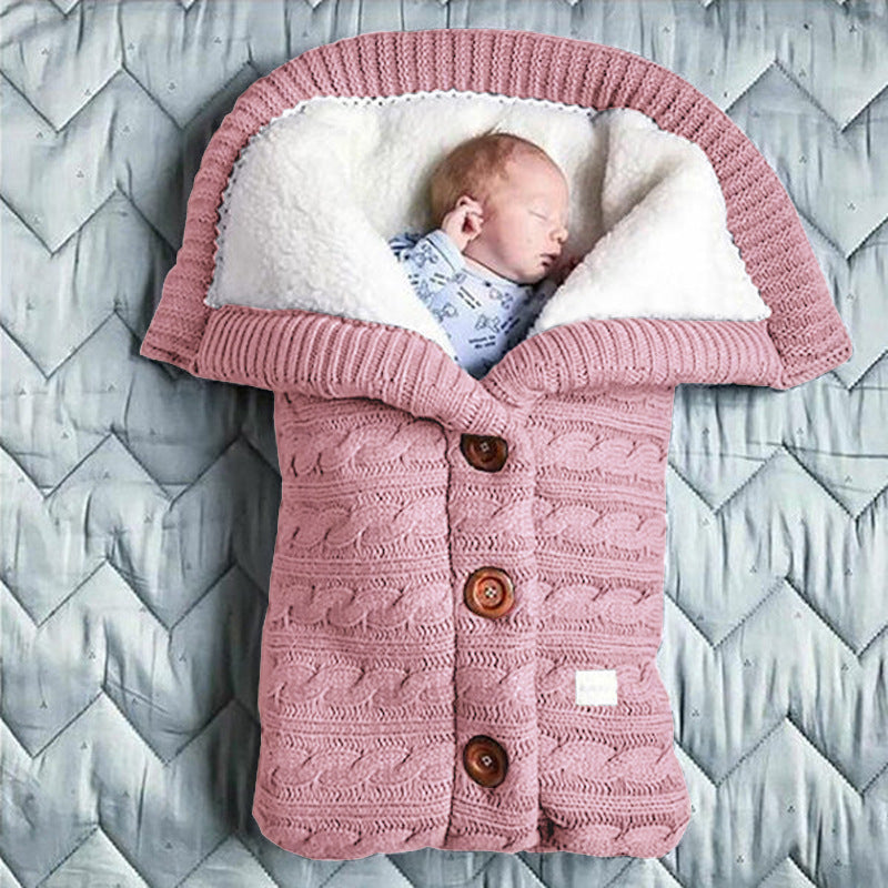 Cozy Cocoon Knit Baby Wrap