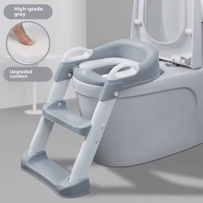 Adjustable Kids Toilet Training Seat with Ladder