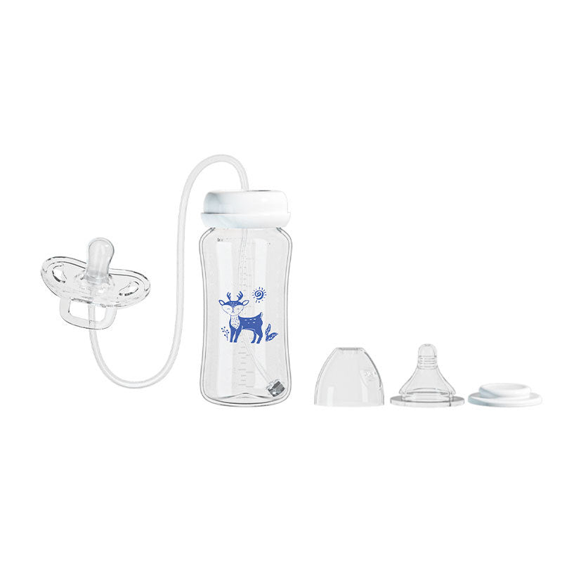 Hands-Free Baby Feeding Bottle