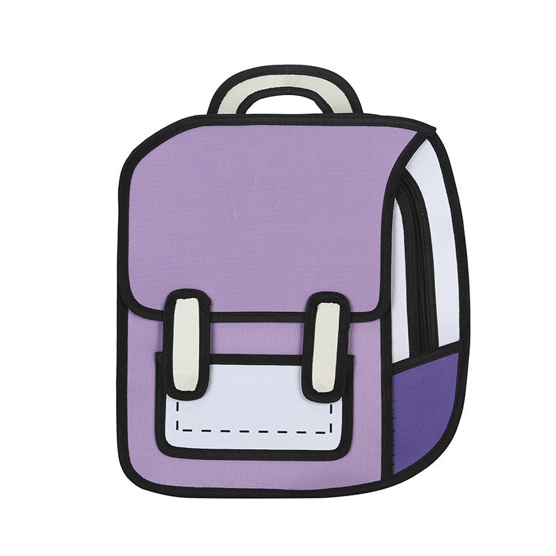 ComicPop 3D School Bag