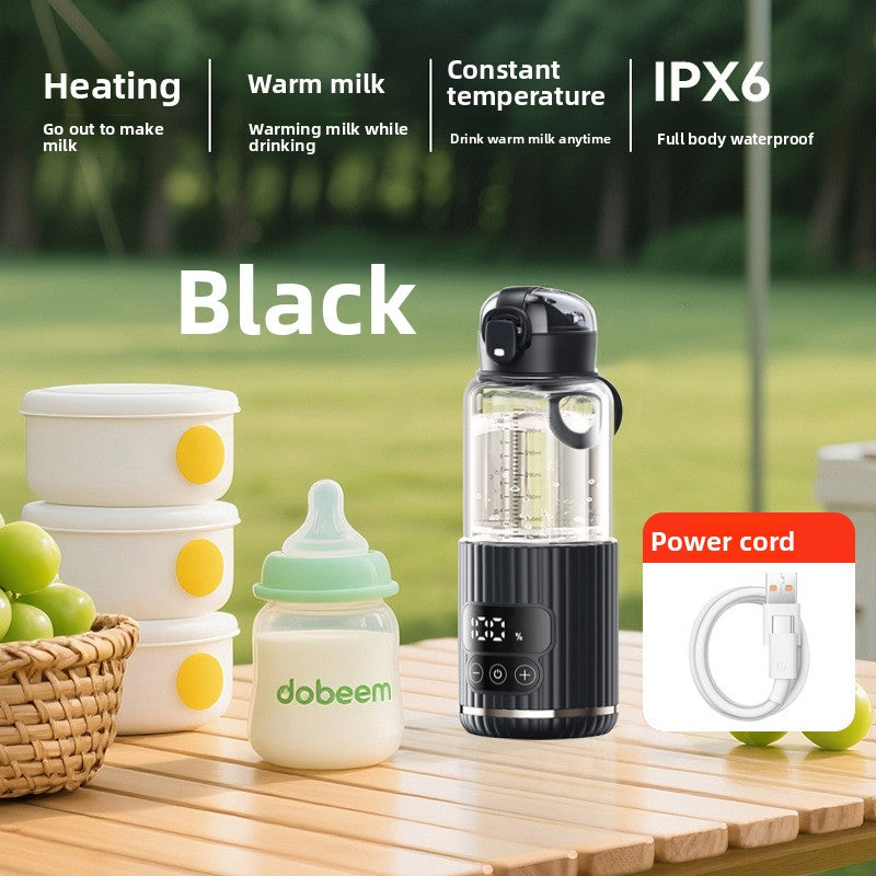 Portable Rechargeable Milk Warmer – Wireless Constant Temperature Heater