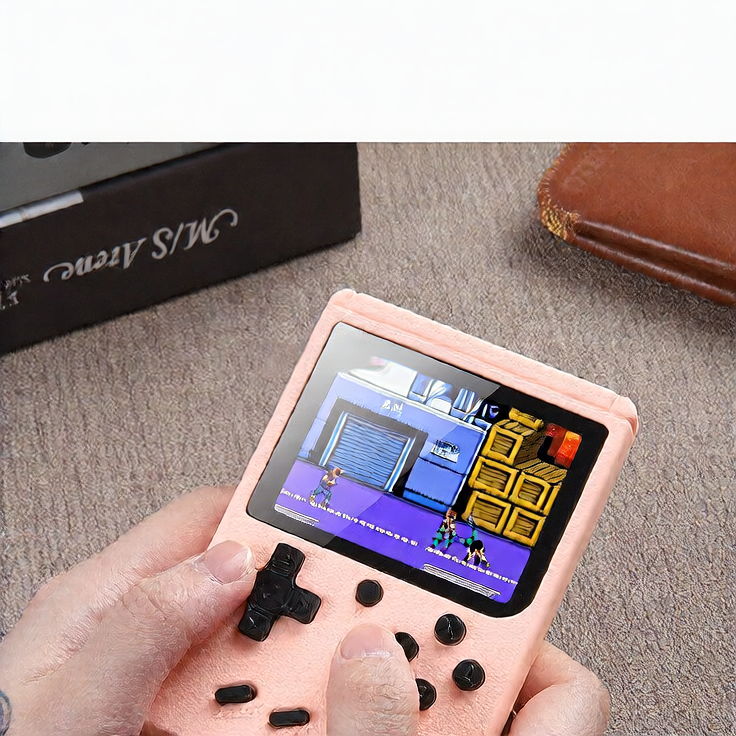 Retro Pocket Game Console – 500 Classic Games Handheld