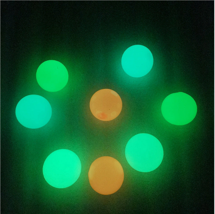 Glow-in-the-Dark Sticky Ball Toy