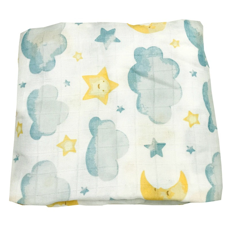 BambooHug Ultra-Soft Baby Muslin Swaddle Blanket