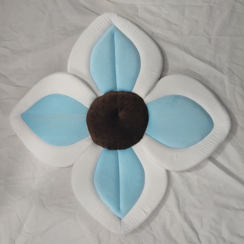 Sunflower Baby Bath Mat (Soft Flannel Cushion)
