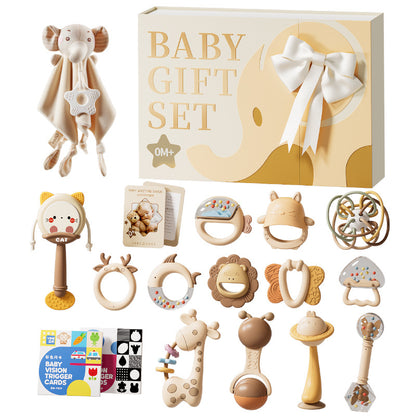 Baby Sensory Rattle & Teether Gift Set