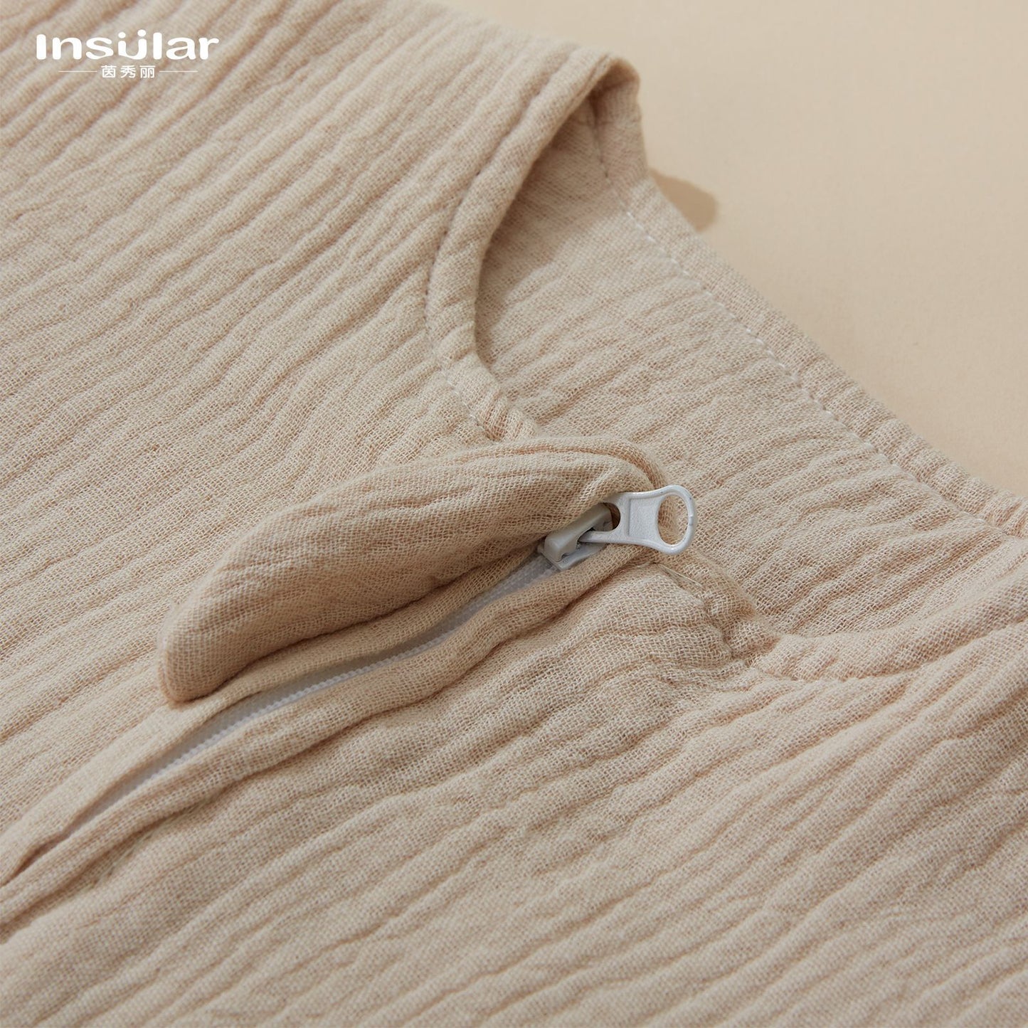 Double-Layer Gauze Baby Sleeping Bag – Sleeveless Anti-Kick Blanket