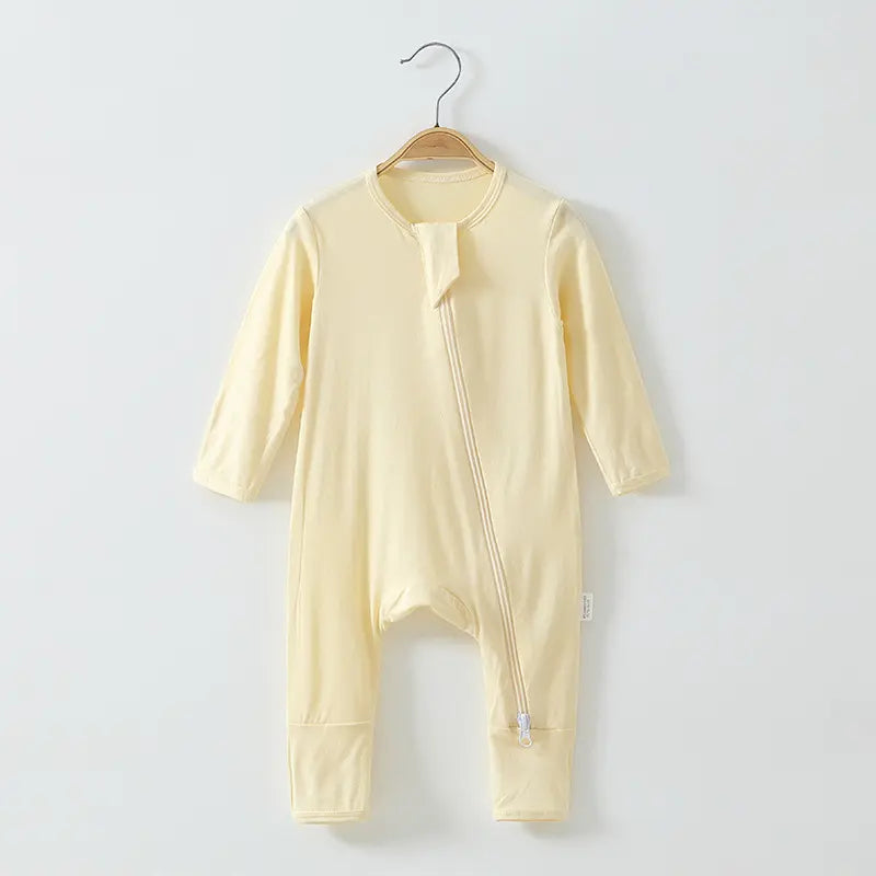 PureBamboo Baby Long Sleeve Romper – Ultra-Soft Breathable Comfort